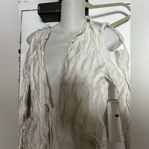 Area Barbara Bologna rare cutout dress shirt vintage blouse y2k top